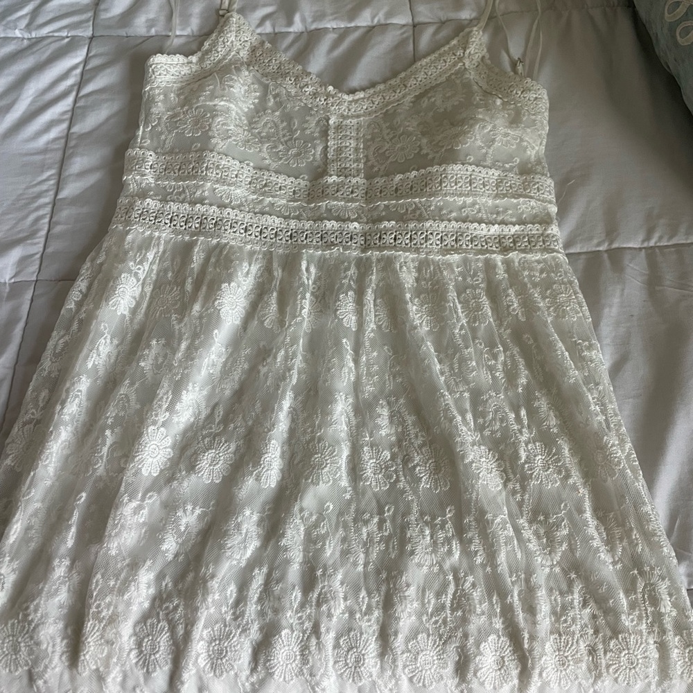 Altard state lace maxi dress